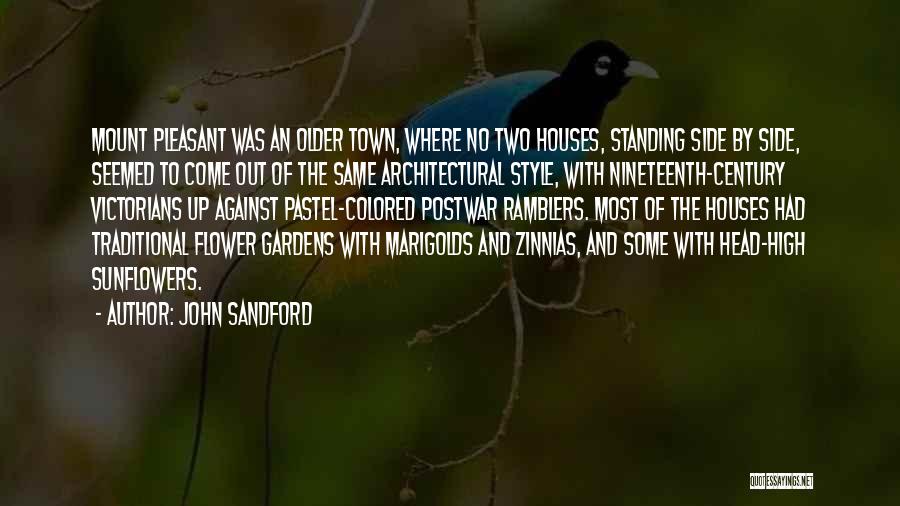 Head High Up Quotes By John Sandford