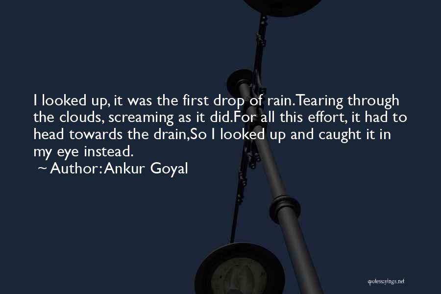 Head In Clouds Quotes By Ankur Goyal