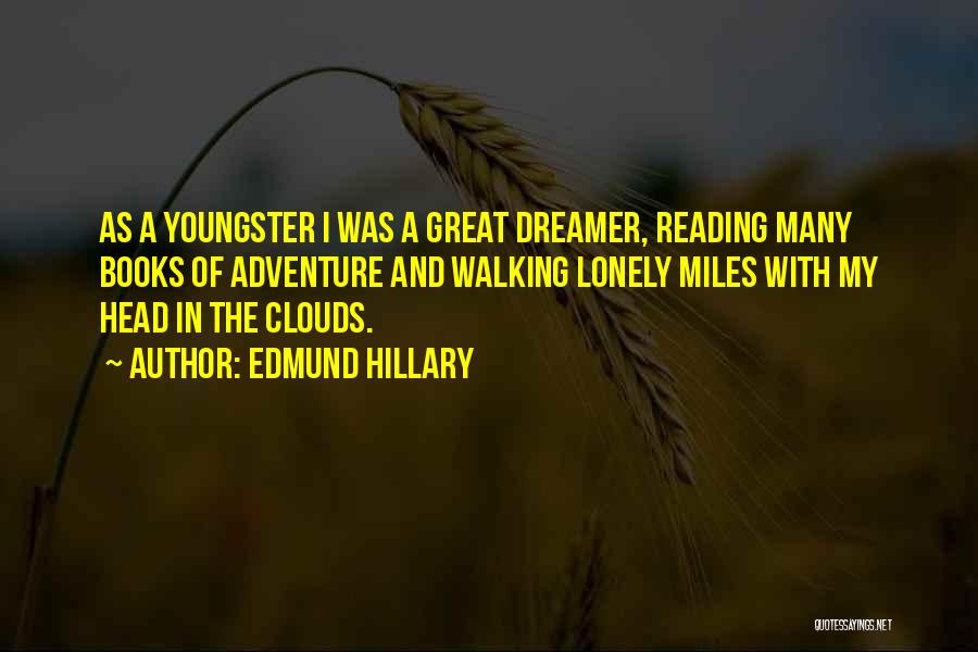 Head In Clouds Quotes By Edmund Hillary