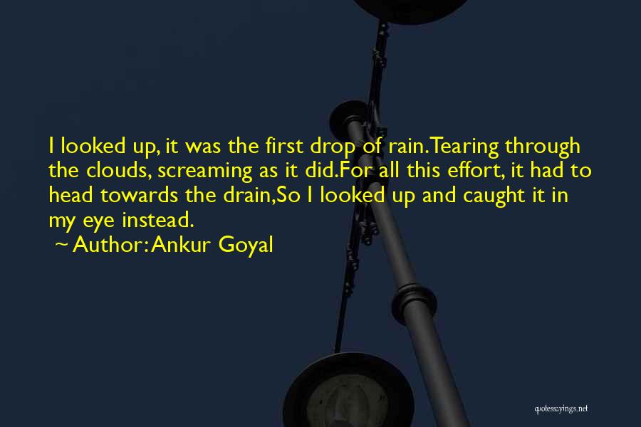 Head In The Clouds Quotes By Ankur Goyal