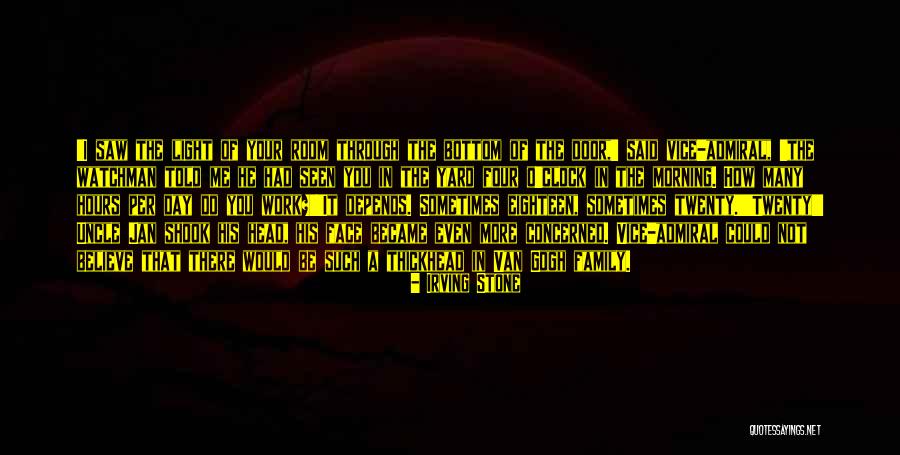 Head Of Family Quotes By Irving Stone Head Of Family Quotes By Irving Stone