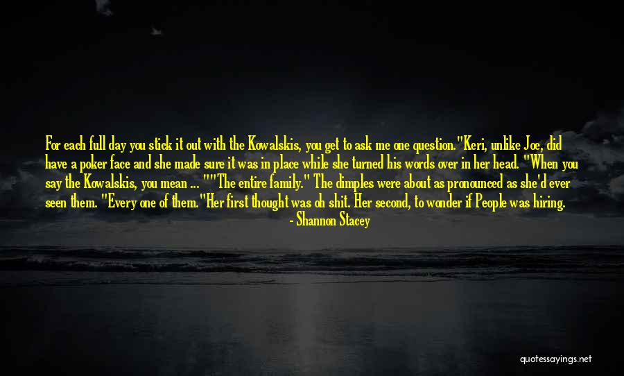 Head Of Family Quotes By Shannon Stacey Head Of Family Quotes By Shannon Stacey