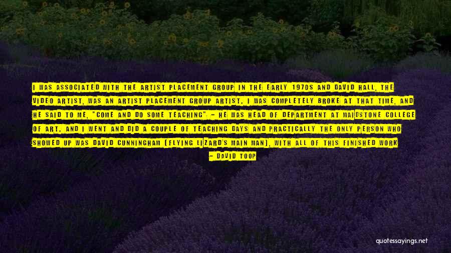 Head Of The Department Quotes By David Toop Head Of The Department Quotes By David Toop