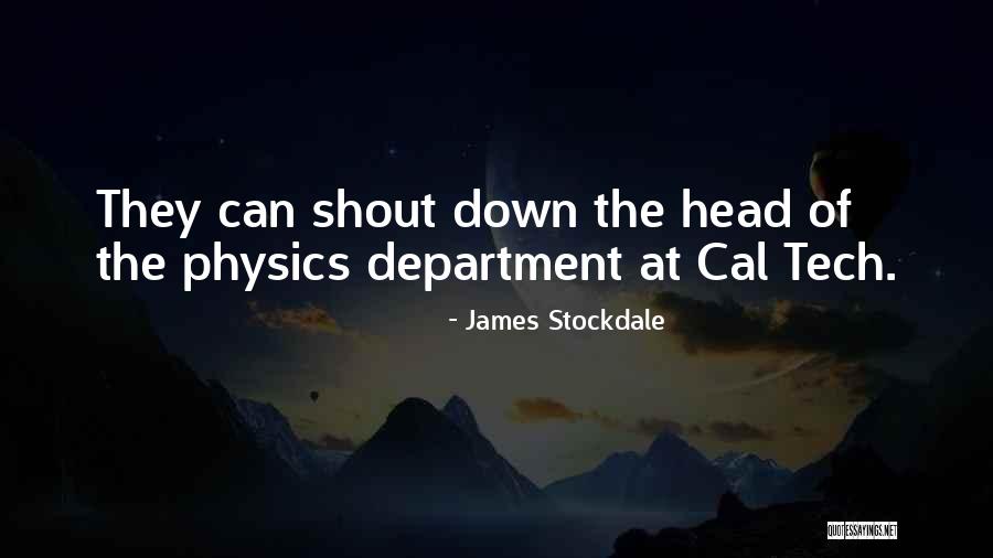 Head Of The Department Quotes By James Stockdale Head Of The Department Quotes By James Stockdale