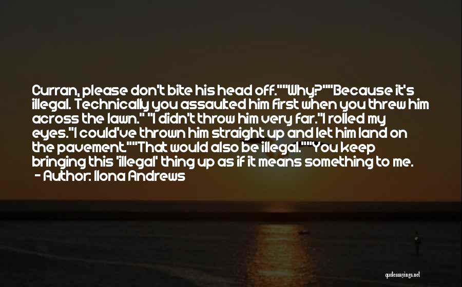 Head On Straight Quotes By Ilona Andrews