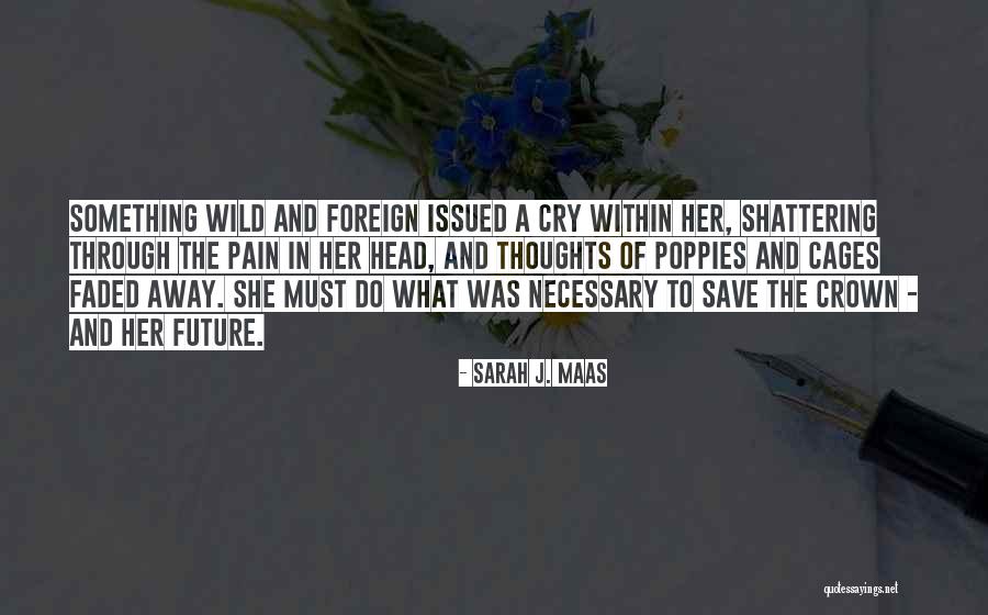 Head Pain Quotes By Sarah J. Maas Head Pain Quotes By Sarah J. Maas