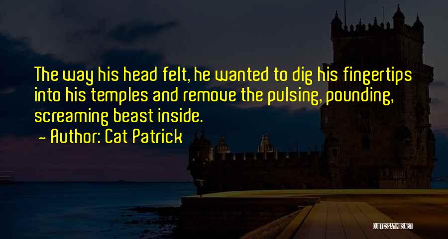 Head Pounding Quotes By Cat Patrick