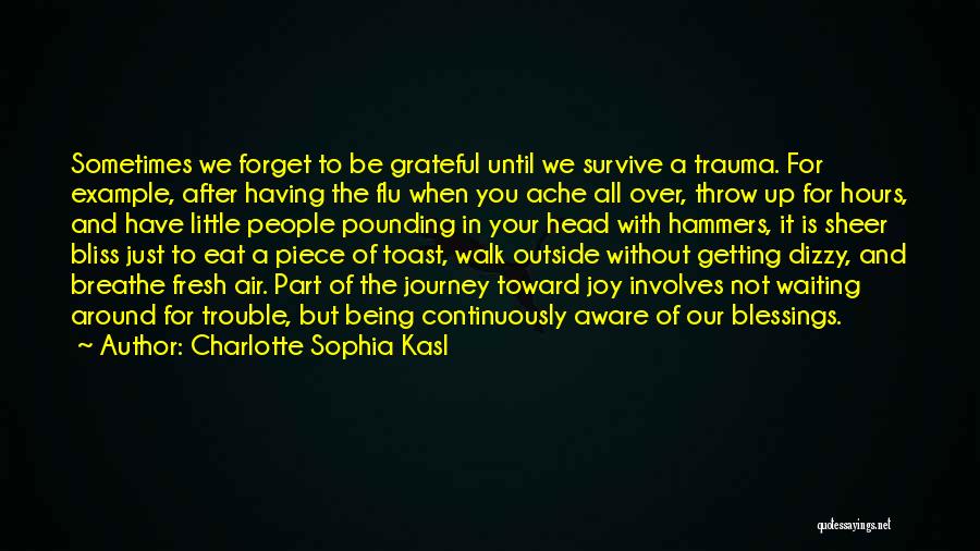 Head Pounding Quotes By Charlotte Sophia Kasl
