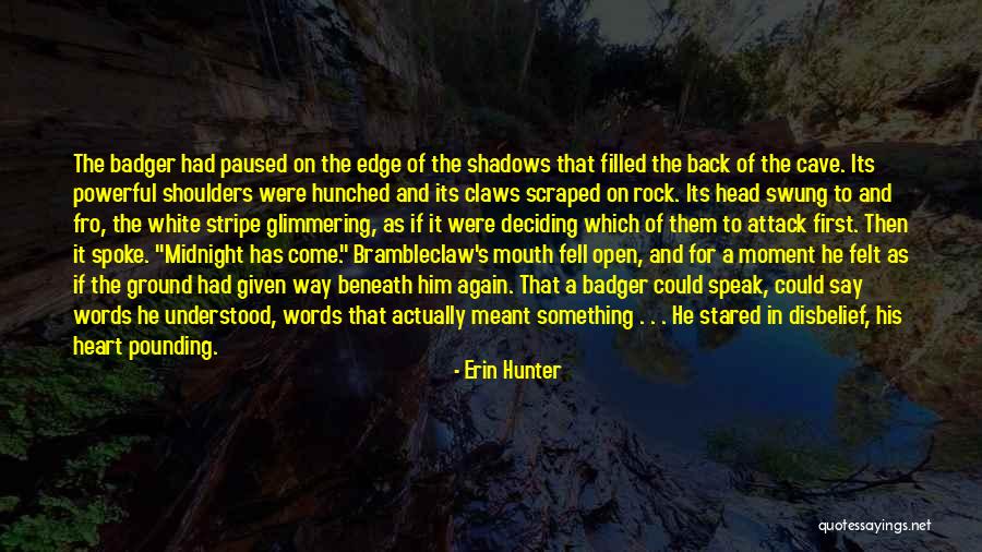 Head Pounding Quotes By Erin Hunter Head Pounding Quotes By Erin Hunter