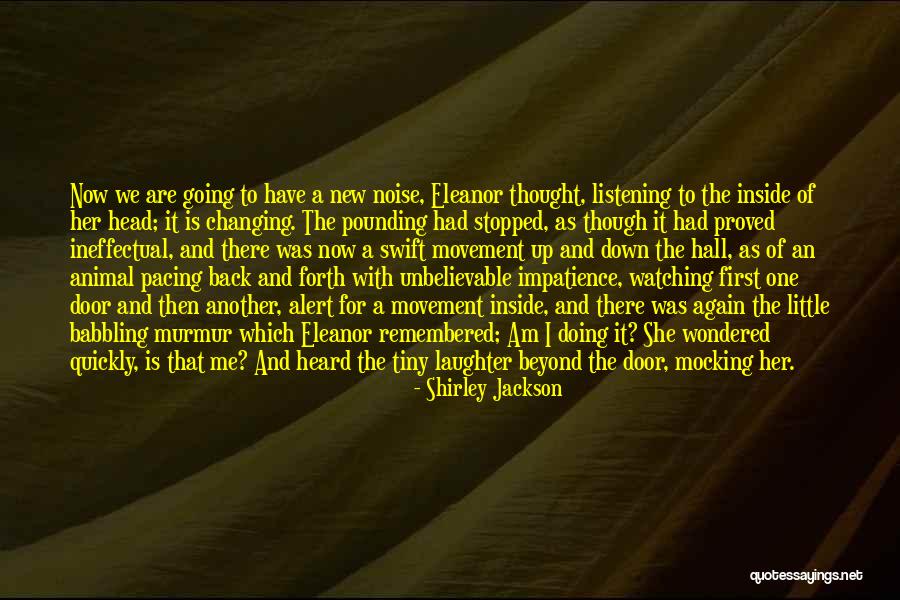 Head Pounding Quotes By Shirley Jackson Head Pounding Quotes By Shirley Jackson