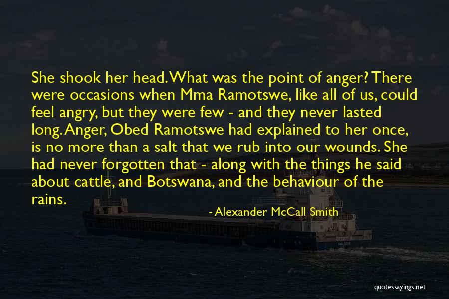 Head Rub Quotes By Alexander McCall Smith Head Rub Quotes By Alexander McCall Smith