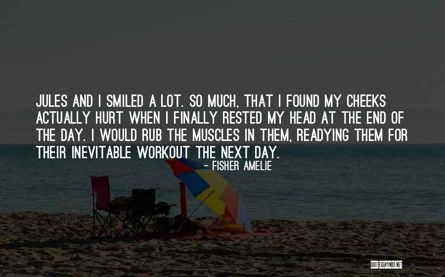 Head Rub Quotes By Fisher Amelie Head Rub Quotes By Fisher Amelie