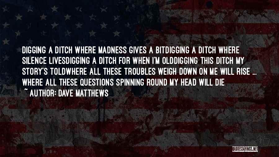 Head Spinning Quotes By Dave Matthews