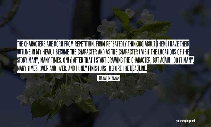 Head Start Quotes By Hayao Miyazaki Head Start Quotes By Hayao Miyazaki