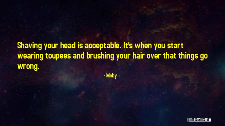 Head Start Quotes By Moby Head Start Quotes By Moby