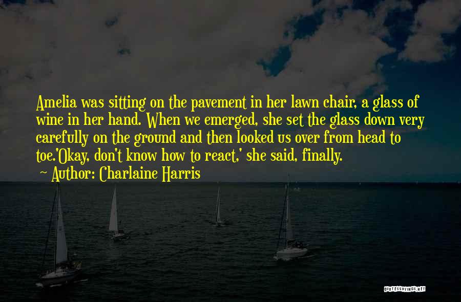 Head To Toe Quotes By Charlaine Harris