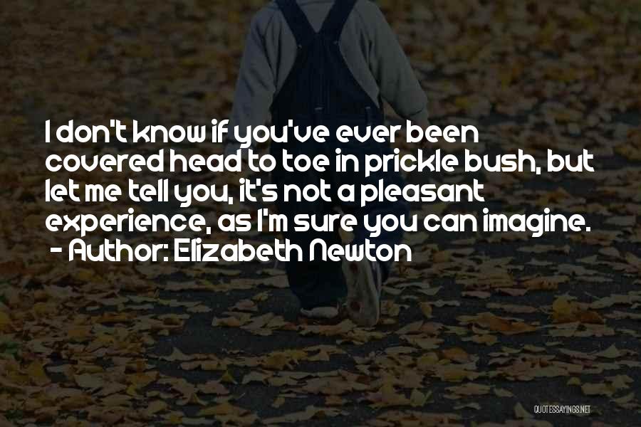 Head To Toe Quotes By Elizabeth Newton