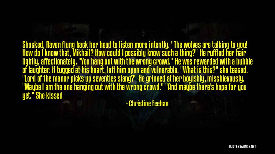 Head Up Quotes By Christine Feehan