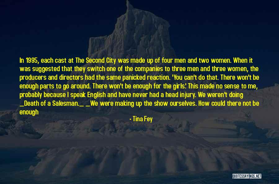 Head Up Quotes By Tina Fey