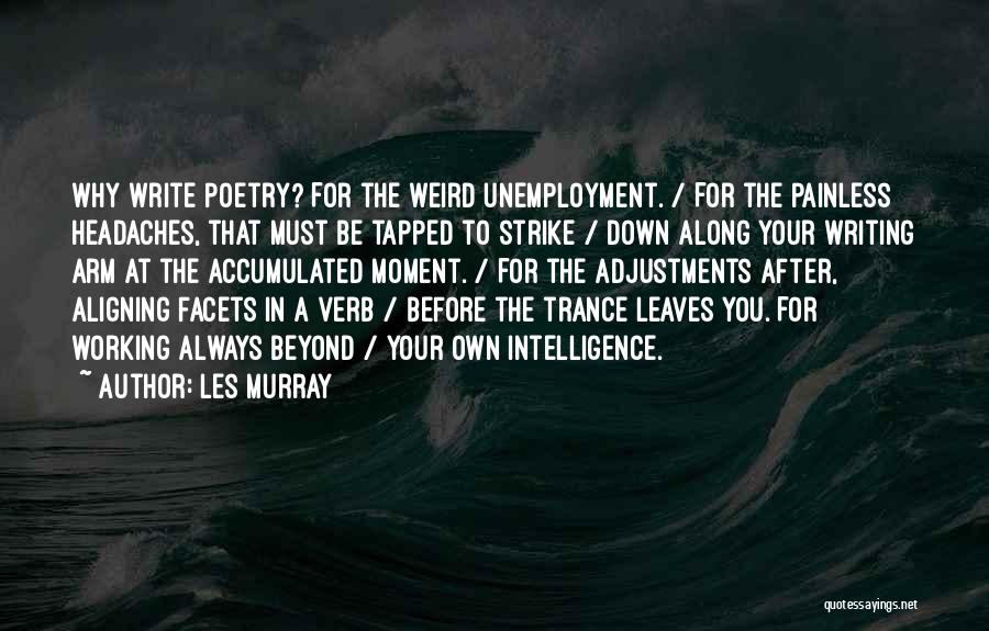 Headaches Quotes By Les Murray