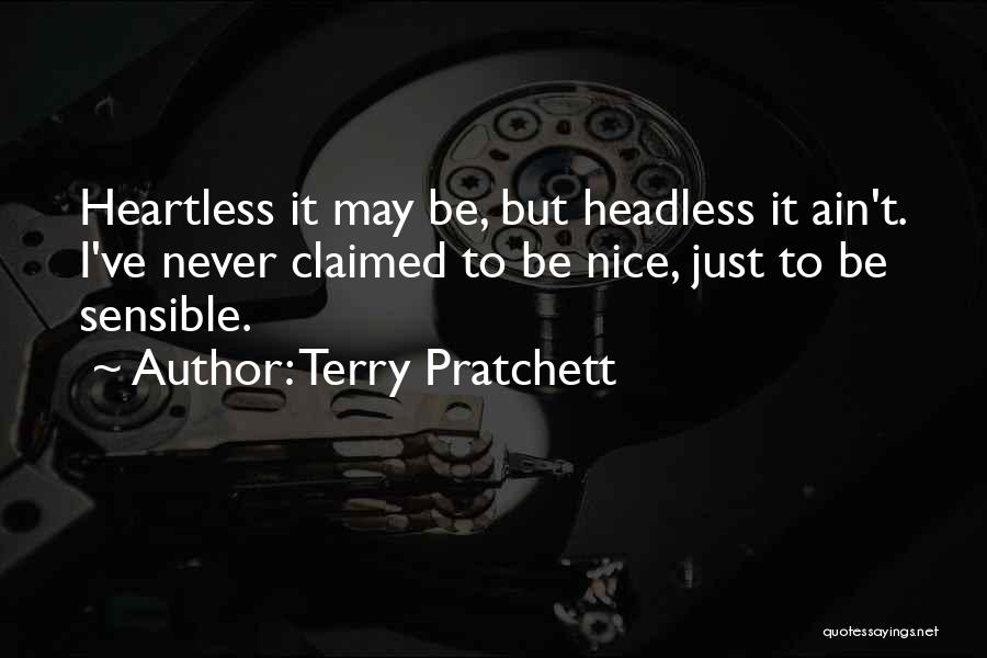 Headless Quotes By Terry Pratchett