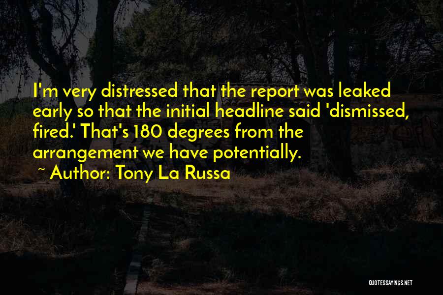 Headline Quotes By Tony La Russa