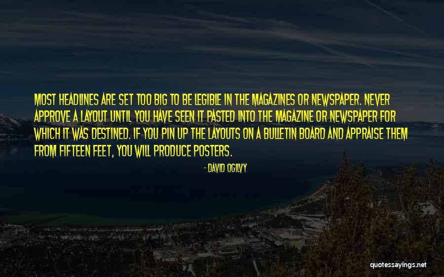 Headlines In Quotes By David Ogilvy Headlines In Quotes By David Ogilvy