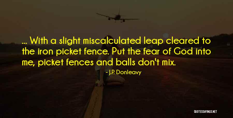 Headon Tower Quotes By J.P. Donleavy Headon Tower Quotes By J.P. Donleavy