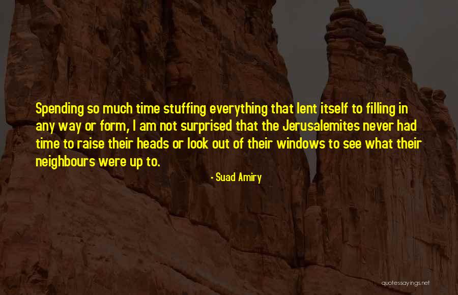 Heads Up Quotes By Suad Amiry