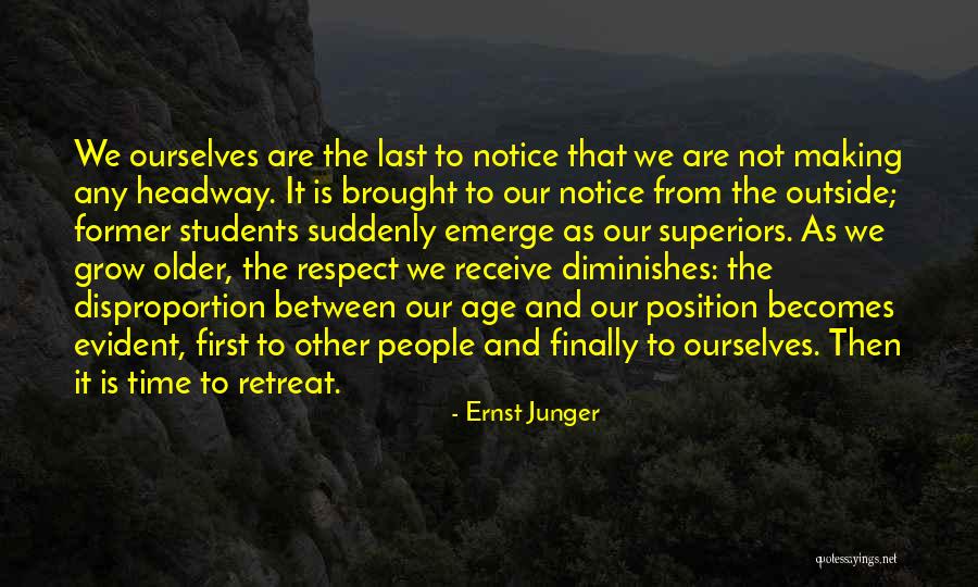 Headway Quotes By Ernst Junger Headway Quotes By Ernst Junger