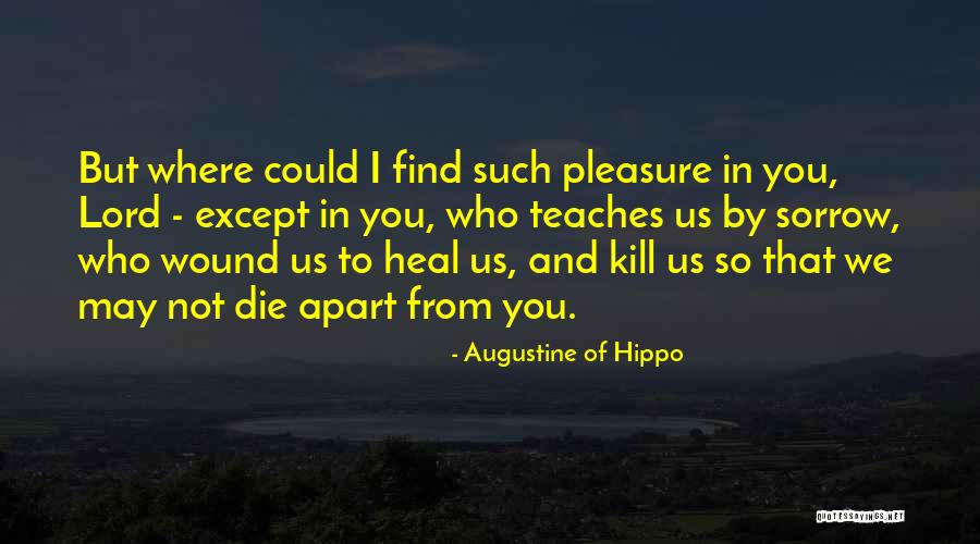 Heal Me O Lord Quotes By Augustine Of Hippo Heal Me O Lord Quotes By Augustine Of Hippo