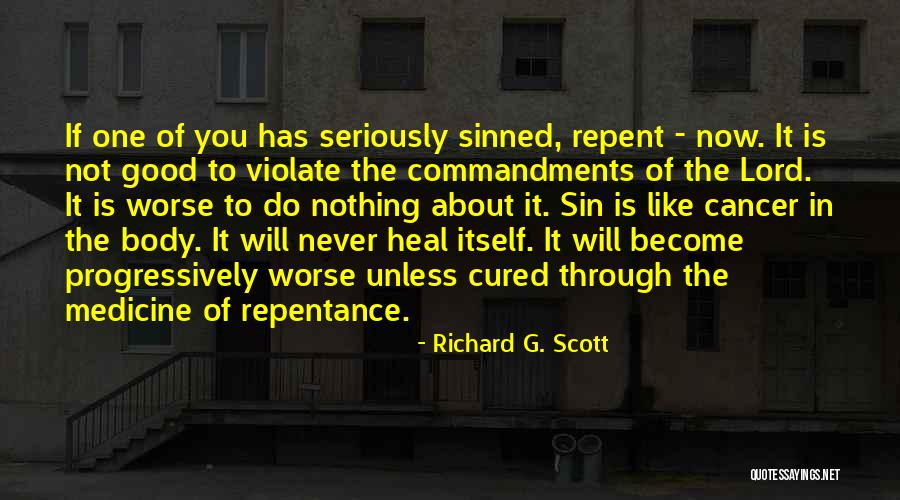 Heal Me O Lord Quotes By Richard G. Scott Heal Me O Lord Quotes By Richard G. Scott