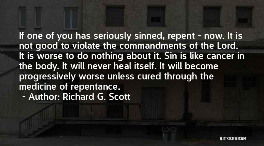 Heal Me Oh Lord Quotes By Richard G. Scott