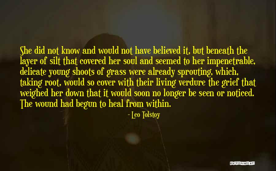 Heal My Wound Quotes By Leo Tolstoy