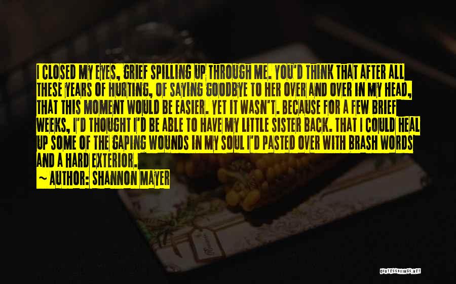 Heal My Wounds Quotes By Shannon Mayer