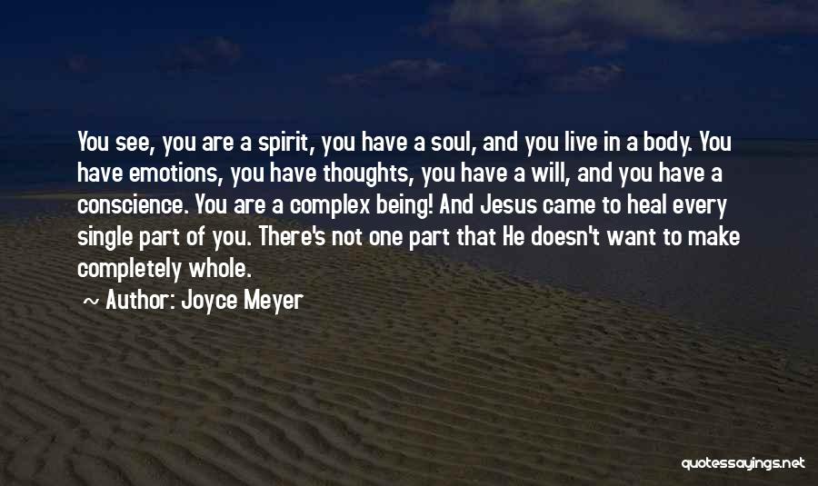 Heal Soul Quotes By Joyce Meyer
