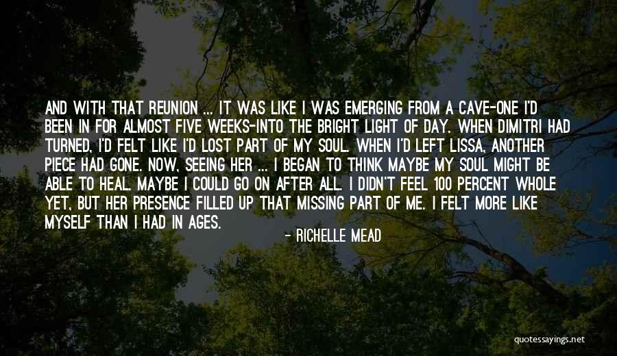 Heal Soul Quotes By Richelle Mead Heal Soul Quotes By Richelle Mead