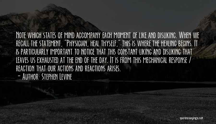 Heal Thyself Quotes By Stephen Levine