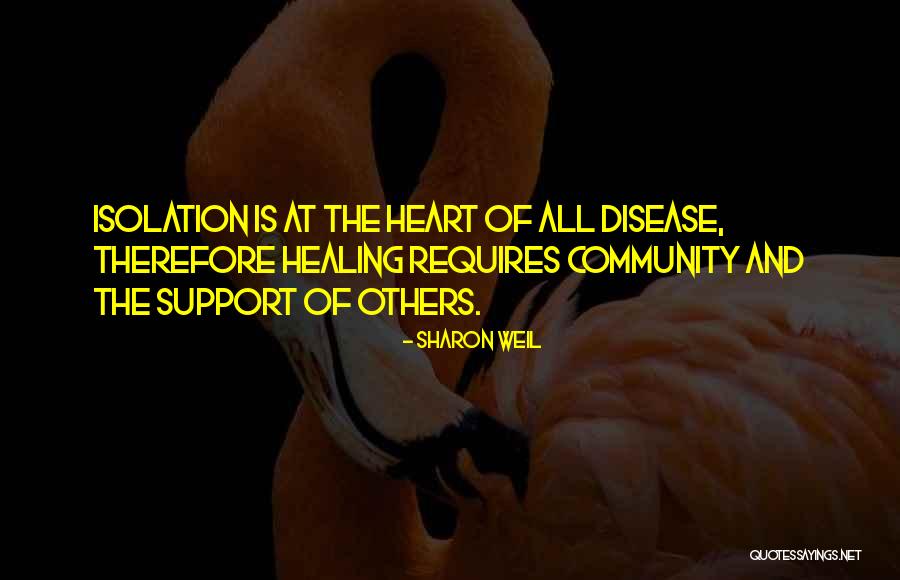 Healed Heart Quotes By Sharon Weil