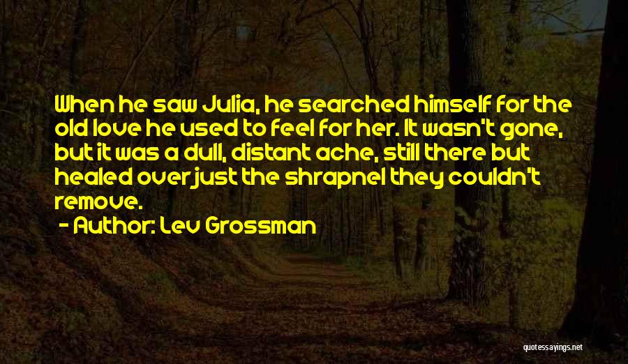 Healed Love Quotes By Lev Grossman