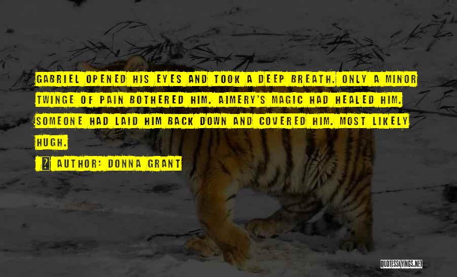 Healed Pain Quotes By Donna Grant