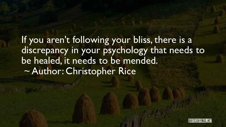 Healed Quotes By Christopher Rice