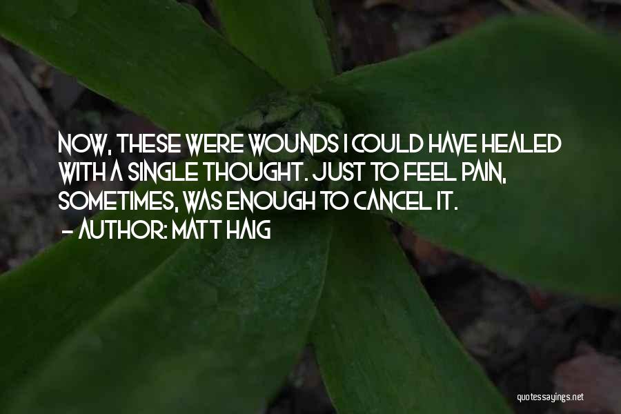 Healed Wounds Quotes By Matt Haig