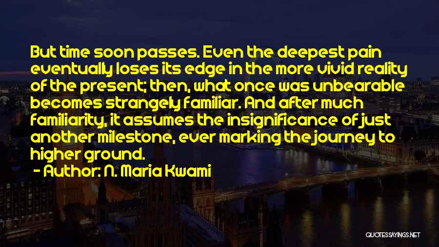 Healing After A Loss Quotes By N. Maria Kwami