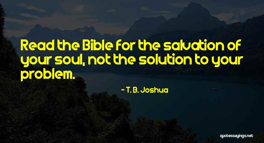 Healing After Loss Quotes By T. B. Joshua Healing After Loss Quotes By T. B. Joshua