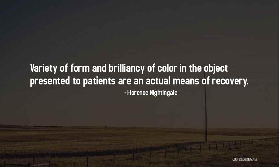 Healing And Recovery Quotes By Florence Nightingale Healing And Recovery Quotes By Florence Nightingale