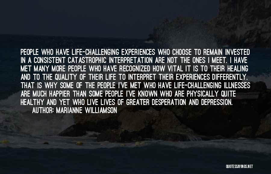 Healing From Depression Quotes By Marianne Williamson