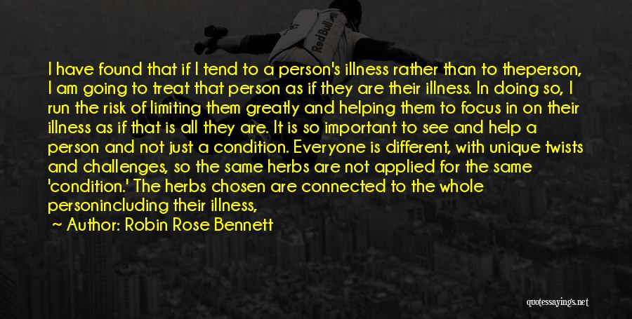 Healing From Illness Quotes By Robin Rose Bennett