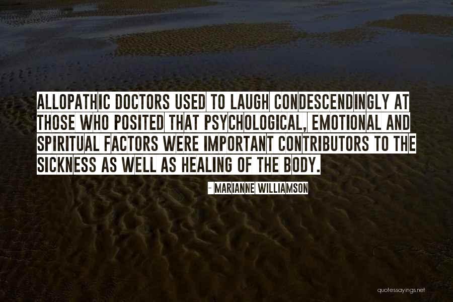 Healing From Sickness Quotes By Marianne Williamson Healing From Sickness Quotes By Marianne Williamson