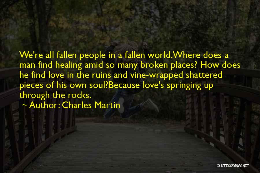 Healing Love Quotes By Charles Martin